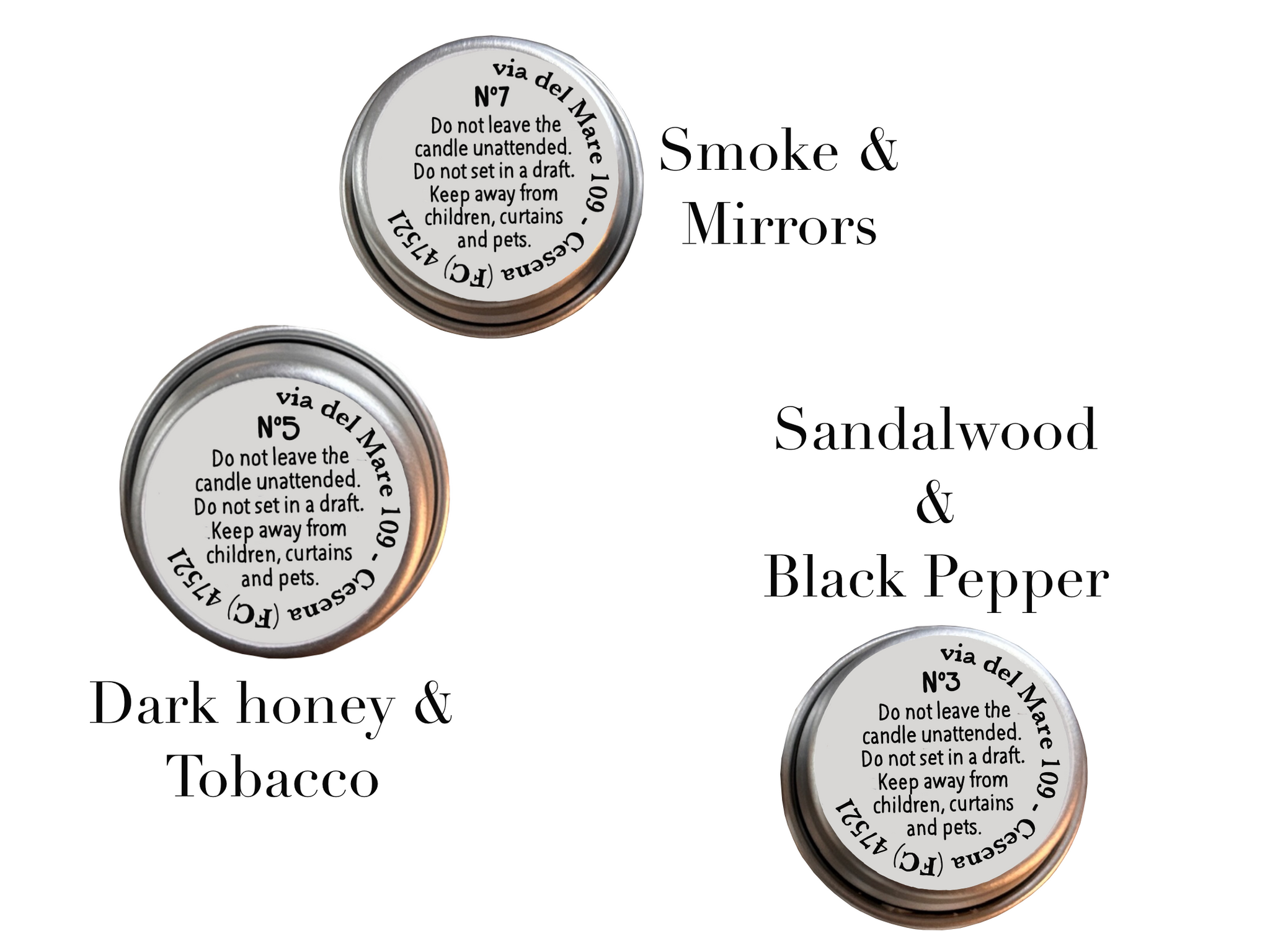Tealight Sample Set 1 - Luxury Candles - Phoehn