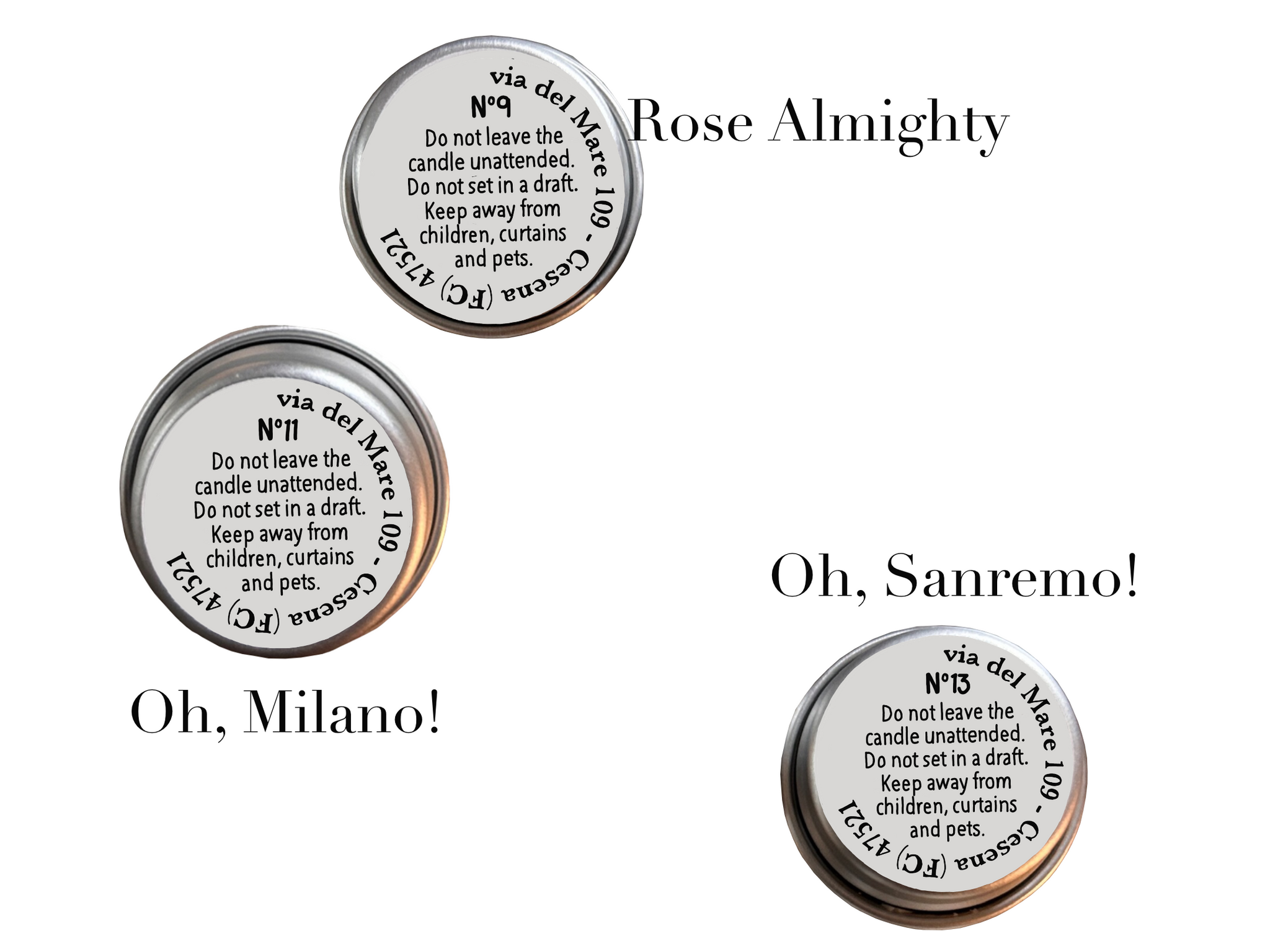 Tealight Sample Set 2 - Luxury Candles - Phoehn