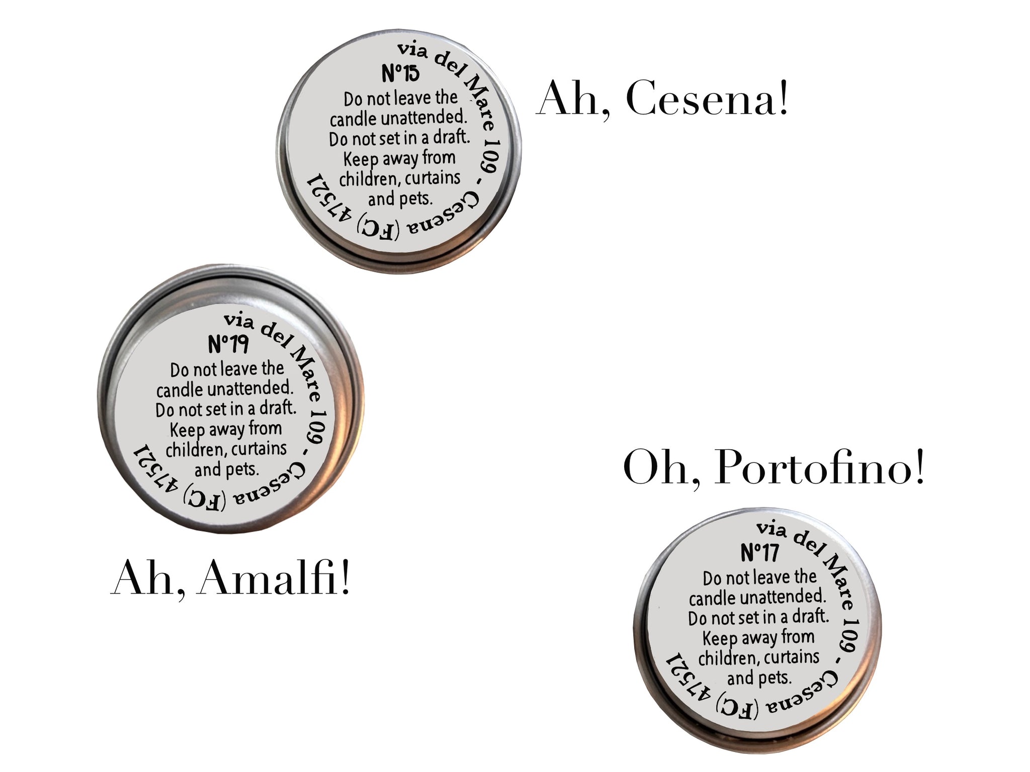 Tealight Sample Set 3 - Luxury Candles - Phoehn