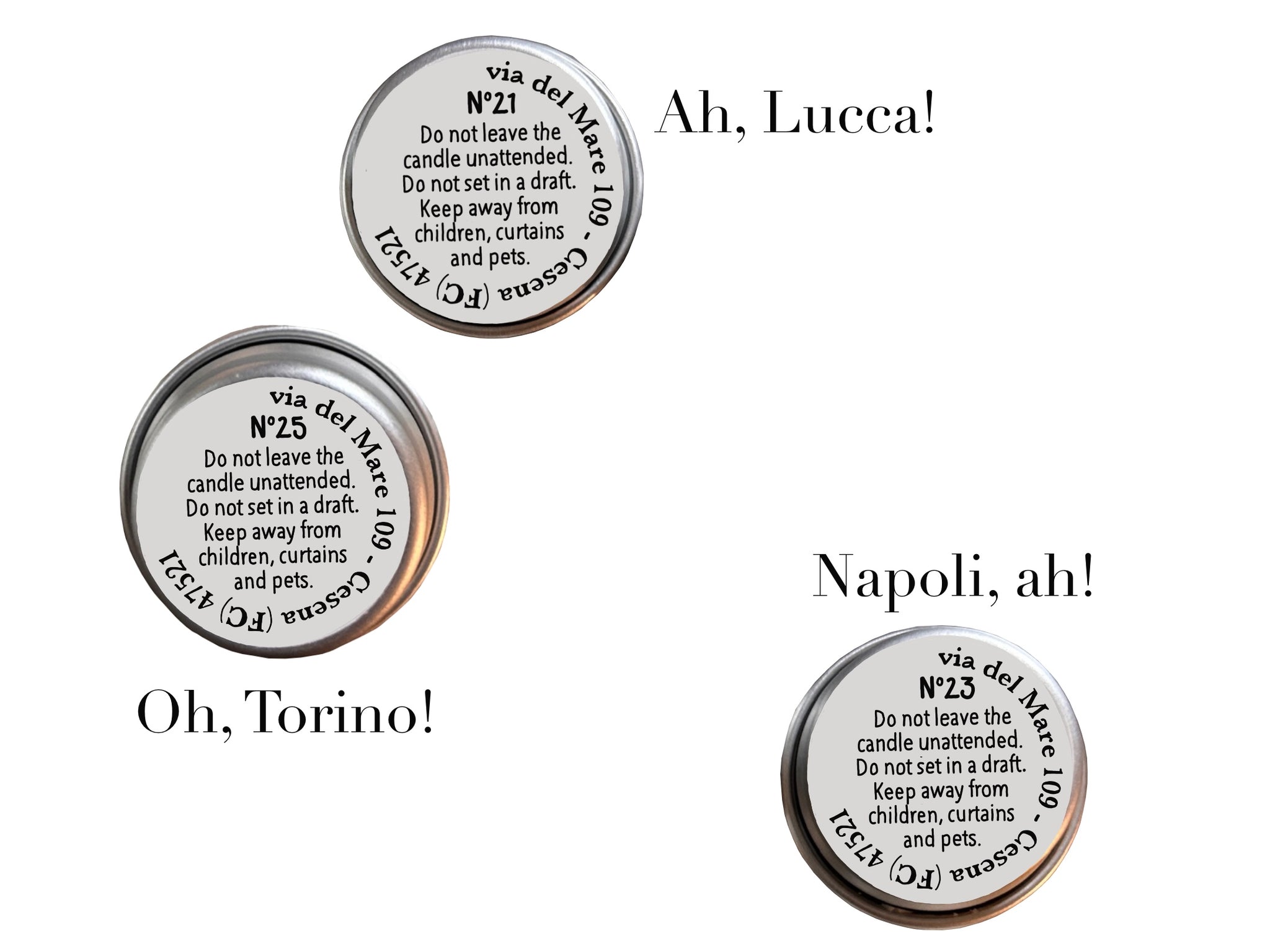 Tealight Sample Set 4 - Luxury Candles - Phoehn